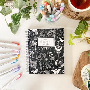 Journal de lecture, agenda de lecture physique, agenda Bookstagram, carnet de critiques de livres, tracker de lecture, cadeau pour amateur de lecture
