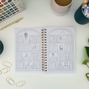 Reading Tracker Journal, Softcover Book Review Planner image 9