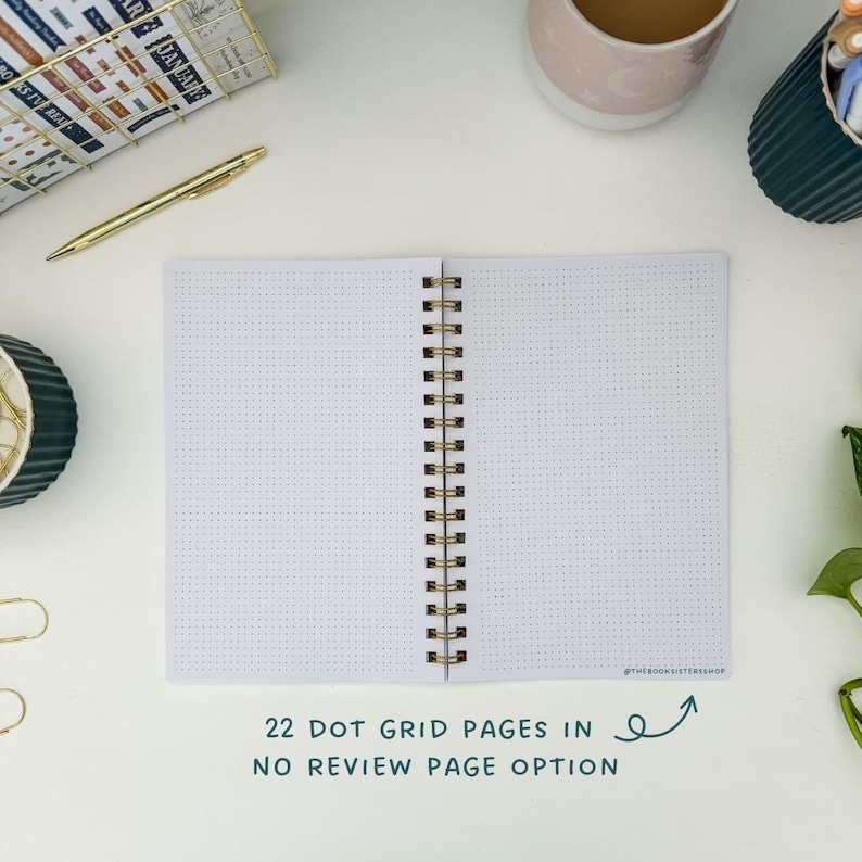 Reading Tracker Journal, Softcover Book Review Planner image 19