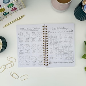 Reading Tracker Journal, Softcover Book Review Planner image 17
