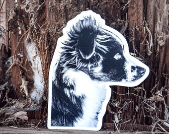 Dog Sticker- "Zuni"