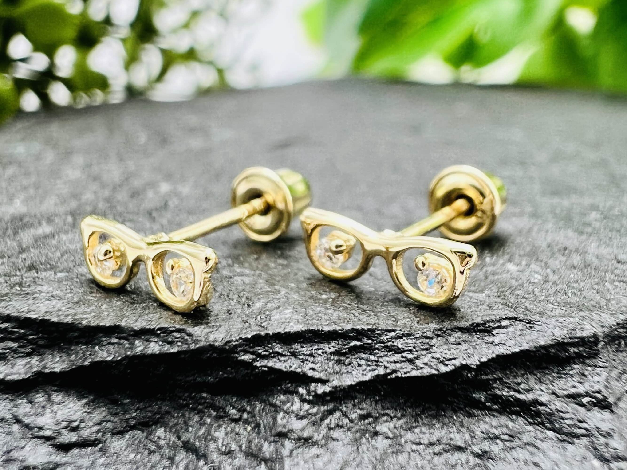 Eyeglasses Earrings Etsy