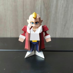 FFVII Don Corneo Lowpoly Figur Final Fantasy 7