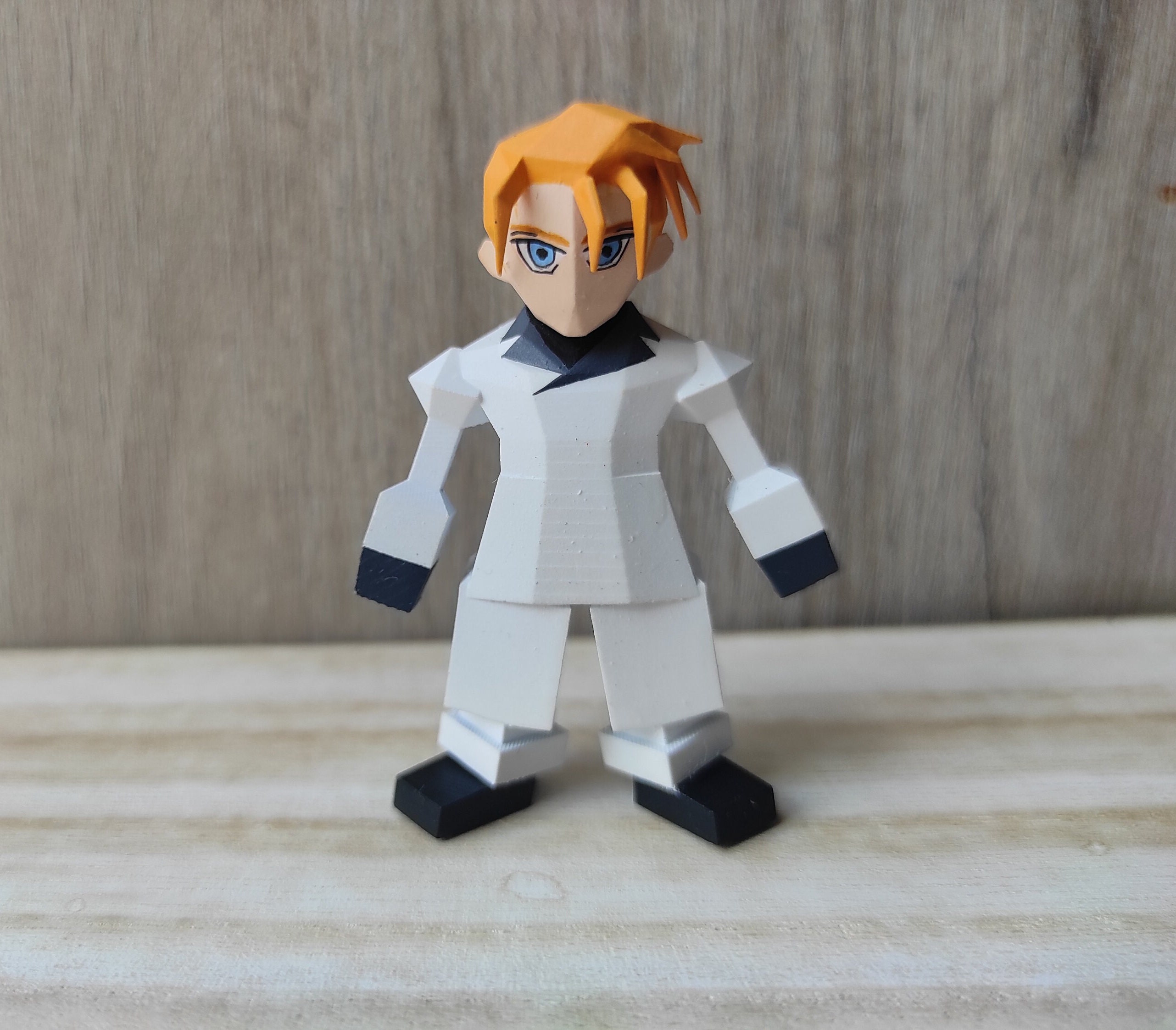 FFVII Figure Rufus Shinra Lowpoly Final Fantasy 7 - Etsy