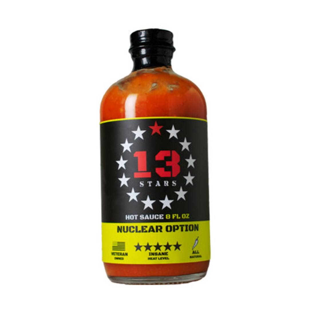 Nuclear Option Insane Hot Sauce Etsy