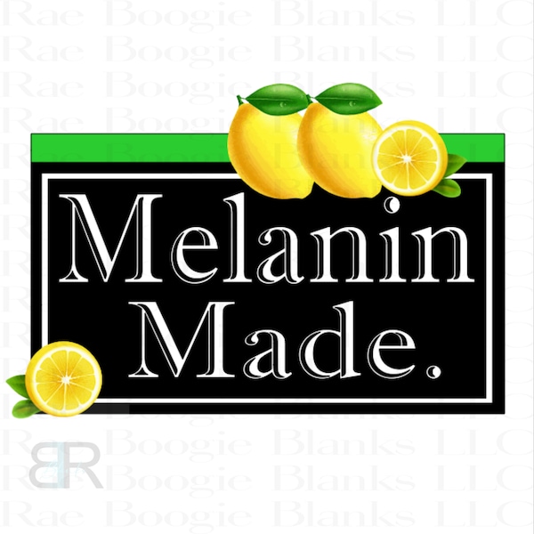 Melanin Made PNG | Hot girl summer png | Black woman png | melanin png | black quote png |