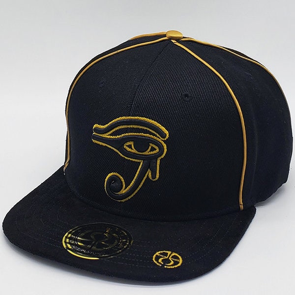 Egyptian-All Seeing Eye Of Horus - Flat Brim Snapback Hat-Gift, Gifts