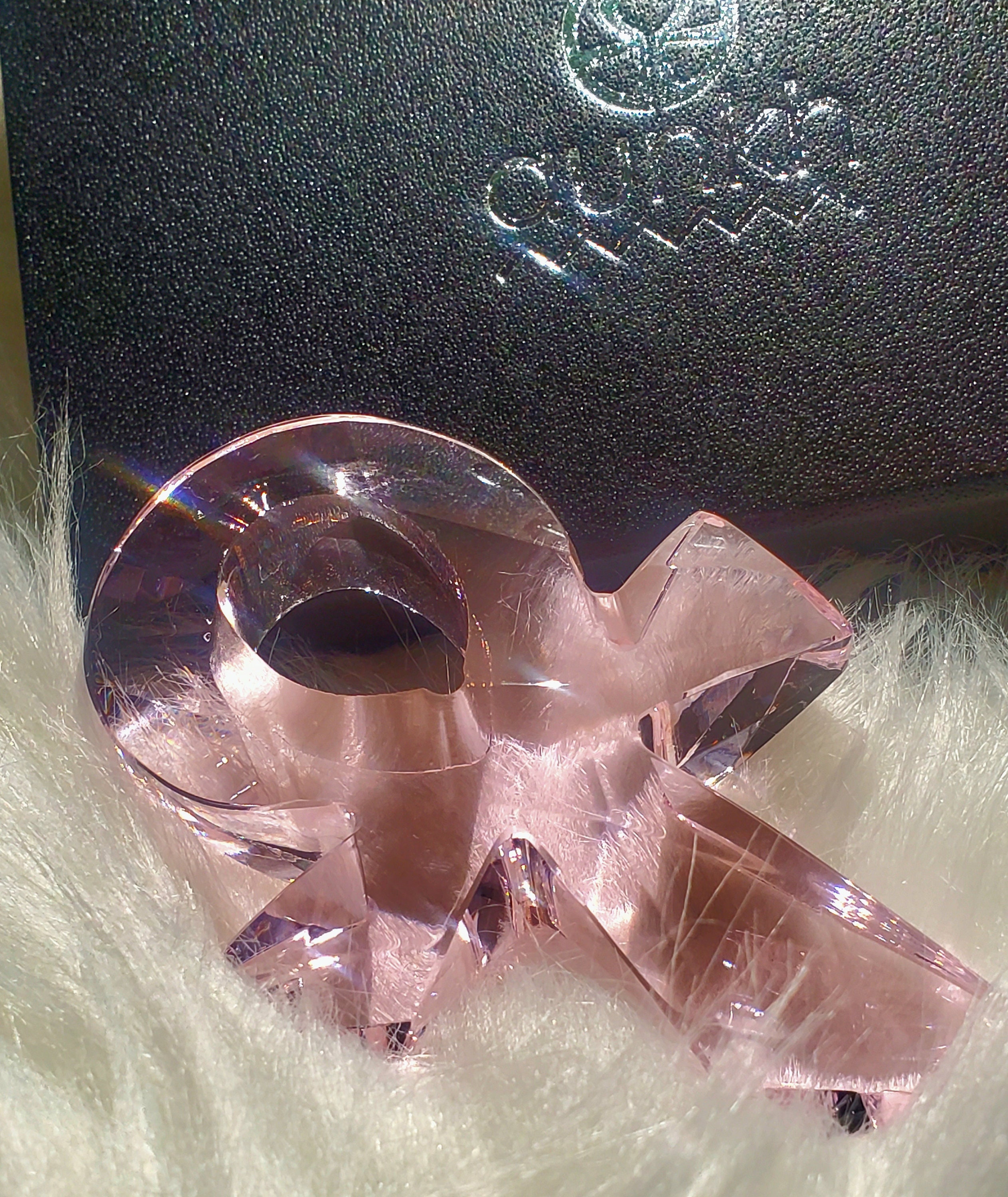 Crystal Quartz Ankh-Aunkh Pink Crystal