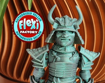 3D Printed Flexi Samurai Warrior with Katana
