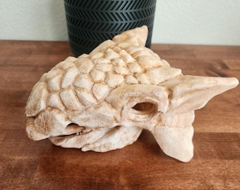 Ankylosaurus Replica Skull 3D Printed