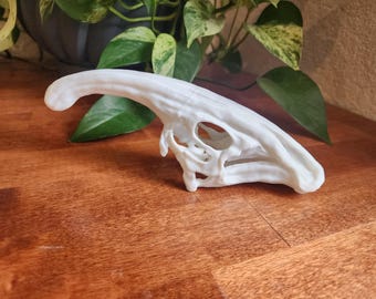 Parasaurolophus Replica Skull 3D Printed