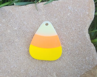 Candy Corn Dog Tag / Keychain