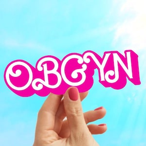 OBGYN Sticker - OBGYN Decal - Etsy