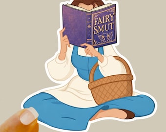 Fairy Smut Bookish Reading Sticker