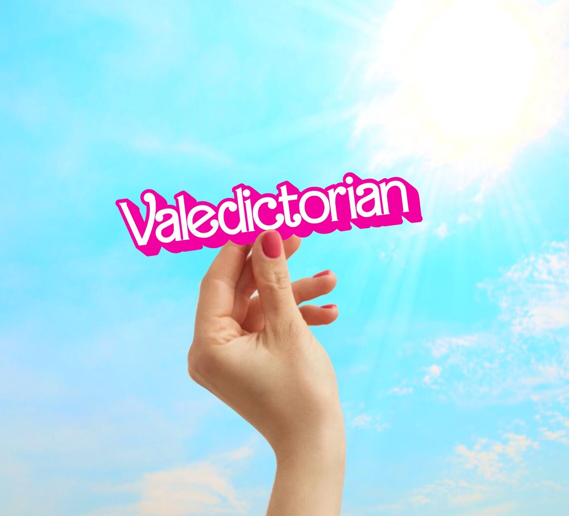 Valediction Sticker Valedictorian Sticker - 2026 Graduation Gift for Girls - Etsy