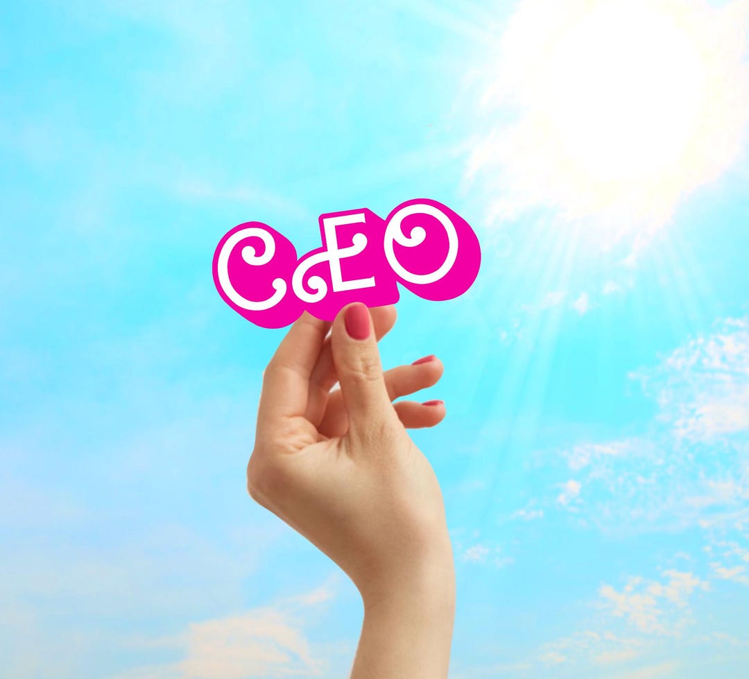 CEO Sticker: Glossy Vinyl Decal - Female Empowerment Gift - Etsy
