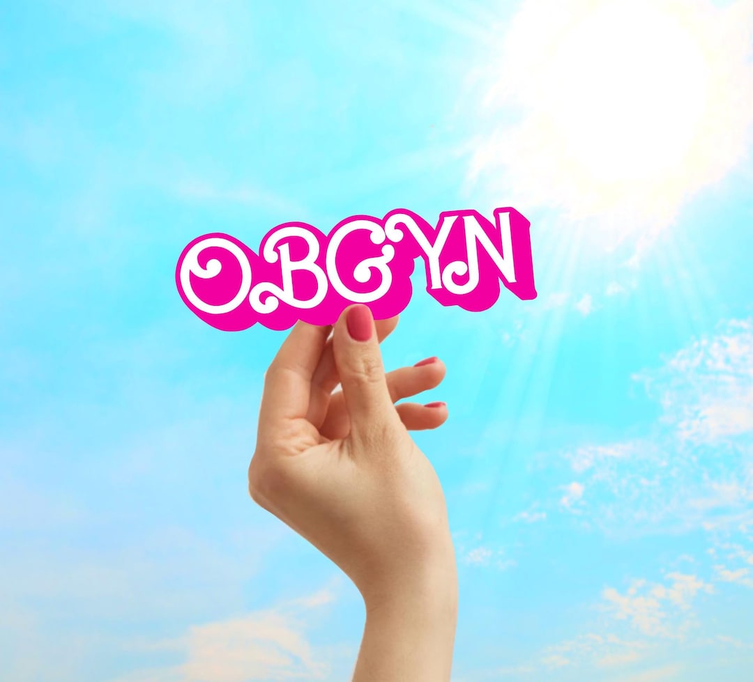 OBGYN Sticker - OBGYN Decal - Etsy