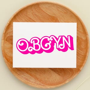 OBGYN Sticker - OBGYN Decal - Etsy