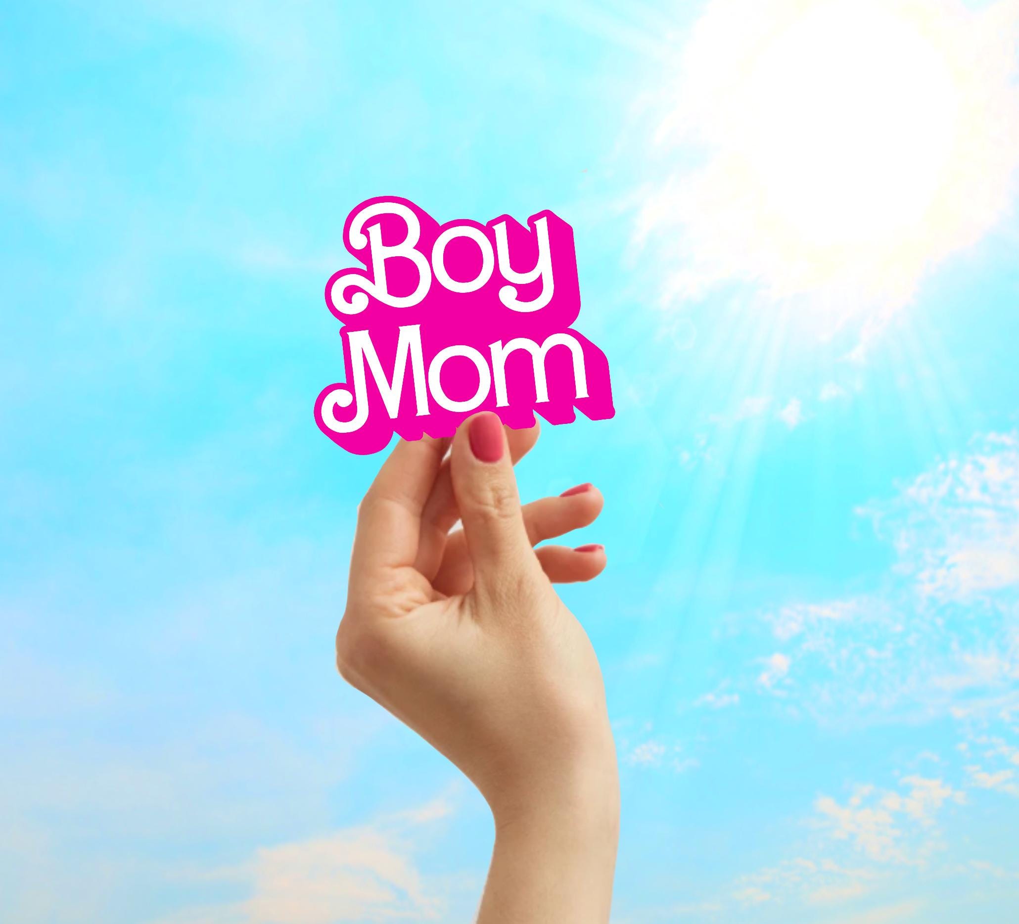 Boy Mom Sticker – Vibrant Vinyl Decal, Mother's Day Gift - Etsy