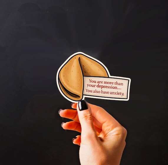 Funny Mental Health Sticker - Mental Health Dark Humor Sticker