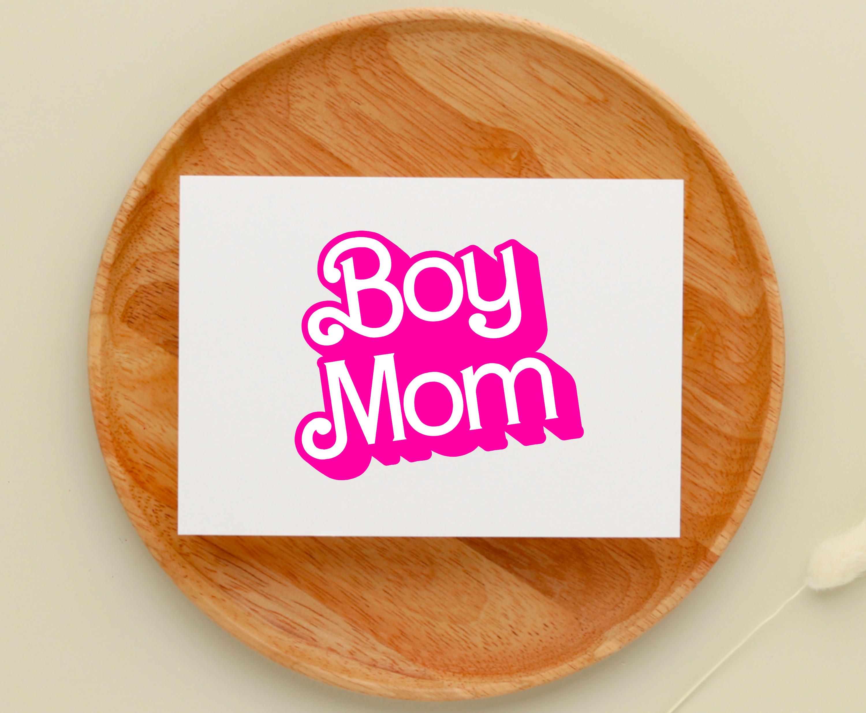 Boy Mom Sticker – Vibrant Vinyl Decal, Mother's Day Gift - Etsy