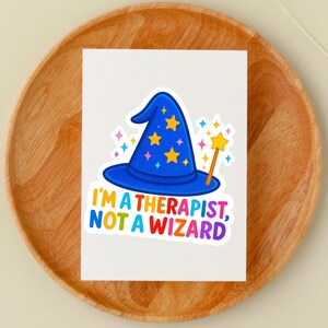 Therapist Sticker: Mental Health Humor Gift bild 2