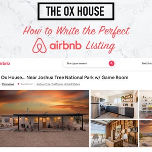 Guide to Write the Perfect Airbnb Listing