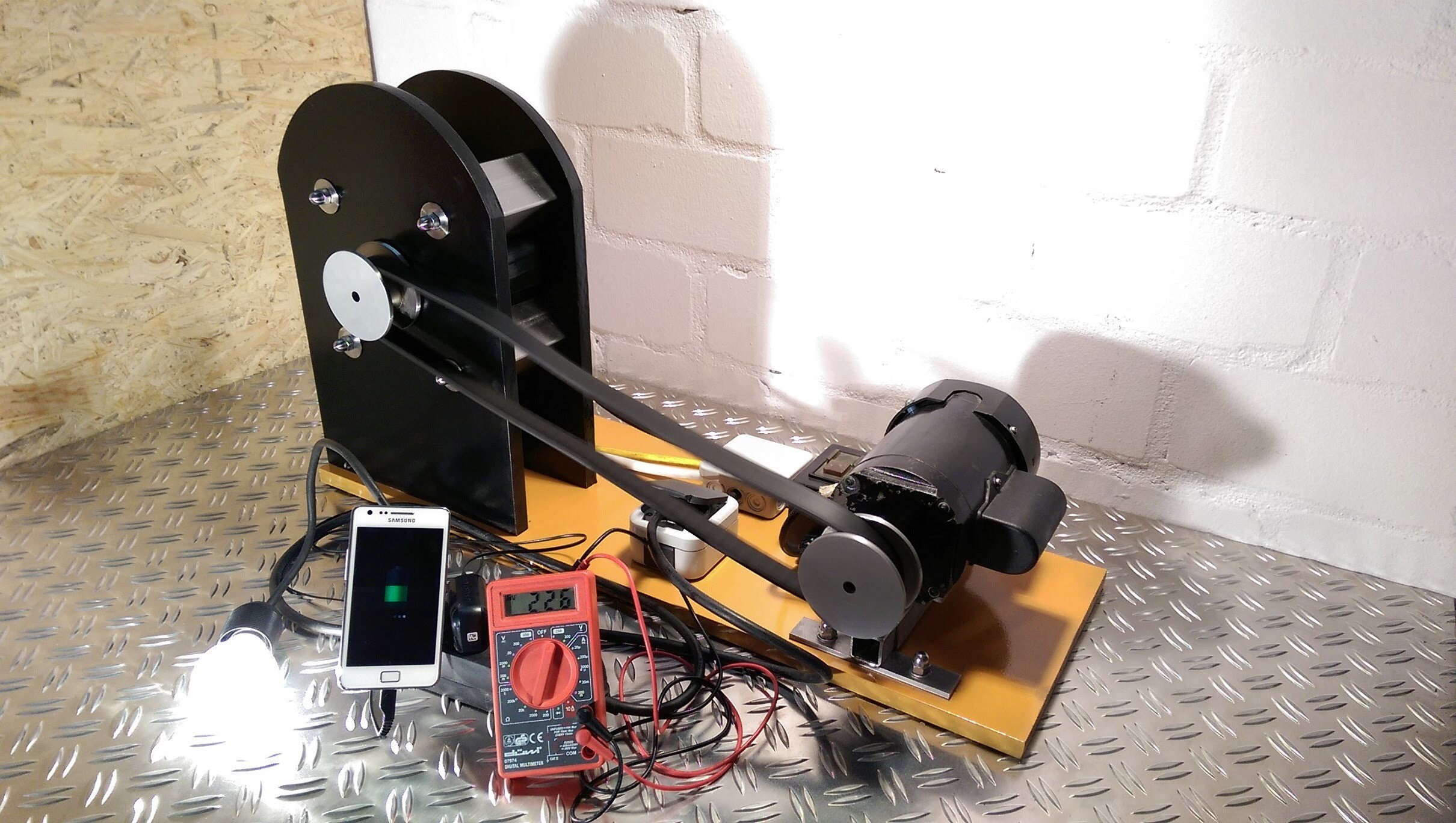 free energy generator homemade