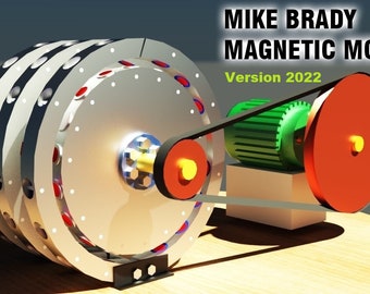 Free Energy Generator Mike Brady 3D Model DIY - Etsy