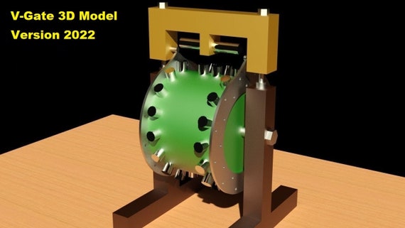Magnetmotor Freie Energie Generator Muammer Yildiz 3D Modell DIY