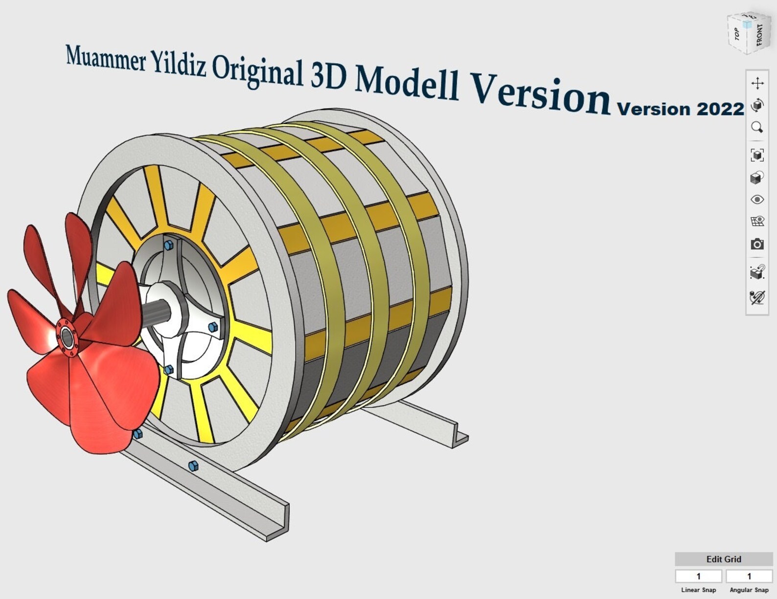 Motor Free Energy Generator Muammer Yildiz 3D Model DIY Plans New 2022 Multi Language Etsy