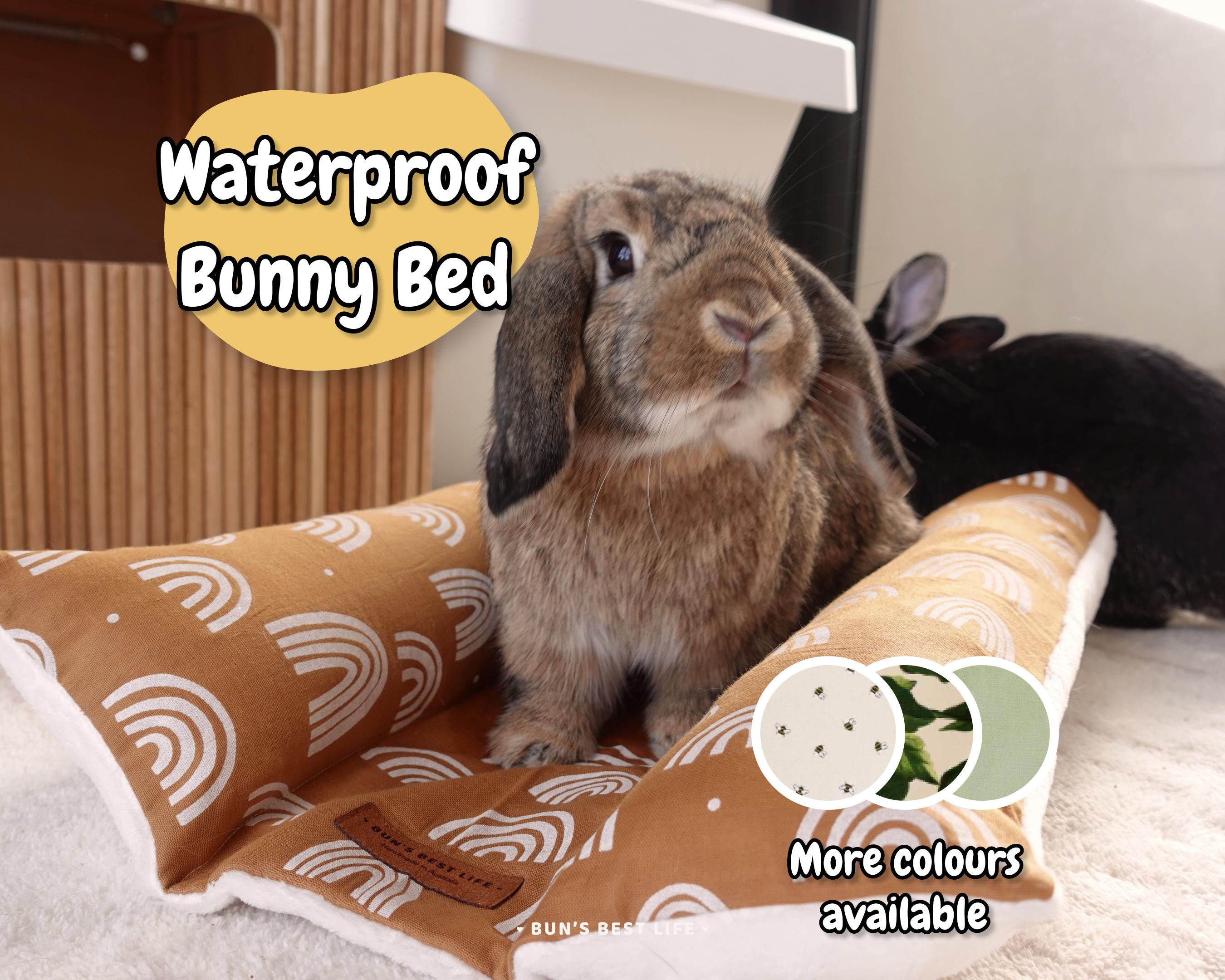 Waterproof Bunny Bed With Removable Inserts for Rabbits Bunnies Guinea Pigs Small Pets Plush Pillow Snuggle Bed Etsy