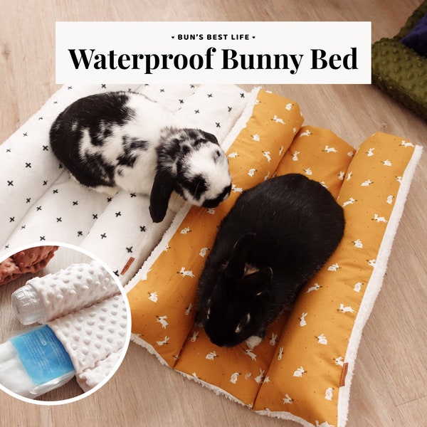 Custom Waterproof Bunny Bed With Removable Inserts