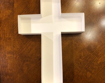 Fillable Box Cross (size 12 inches tall)