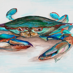 A Crab Named Delicious - A Paper Print