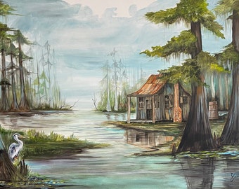 Bayou Paradise - A Paper Print