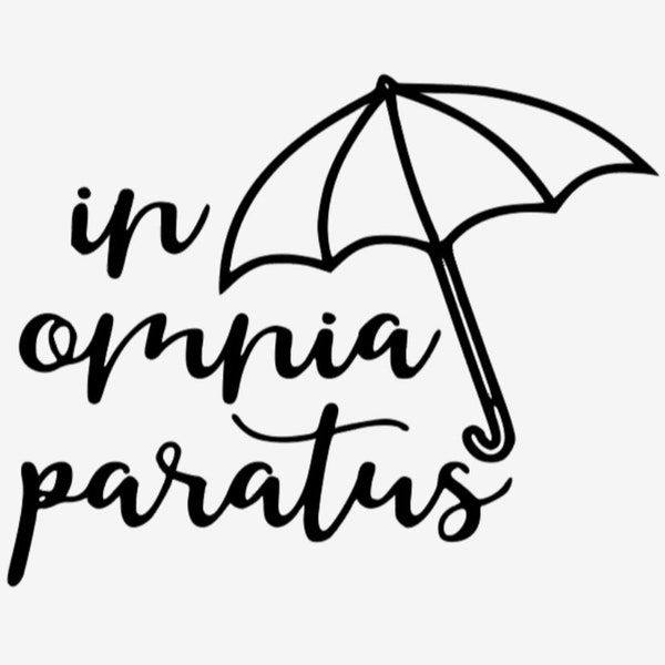 IN OMNIA PARATUS svg