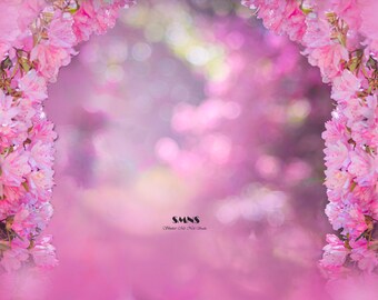 Azalea Backgrounds set of 2 Digital Download Digital Background Digital Print Flower Print