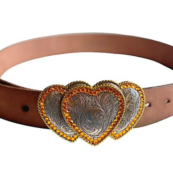 Heart Belt Buckle Etsy