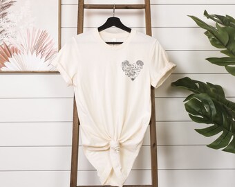 Mushroom Shirt, Botanical Shirt, Mushroom Lover Gift, I Love Mushrooms Shirt, Magic Mushroom Tee, Nature Lover Mushroom Shirt, Hippie Shirt