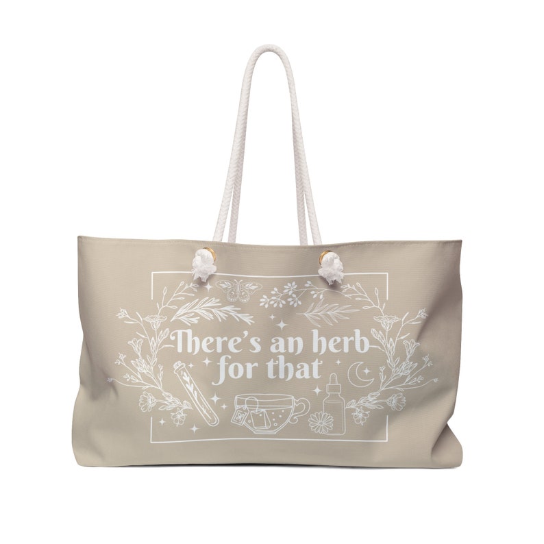 Herbalism Gift Herbology Tote Bag Natural Health Gift Etsy