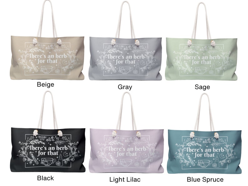 Herbalism Gift Herbology Tote Bag Natural Health Gift Etsy