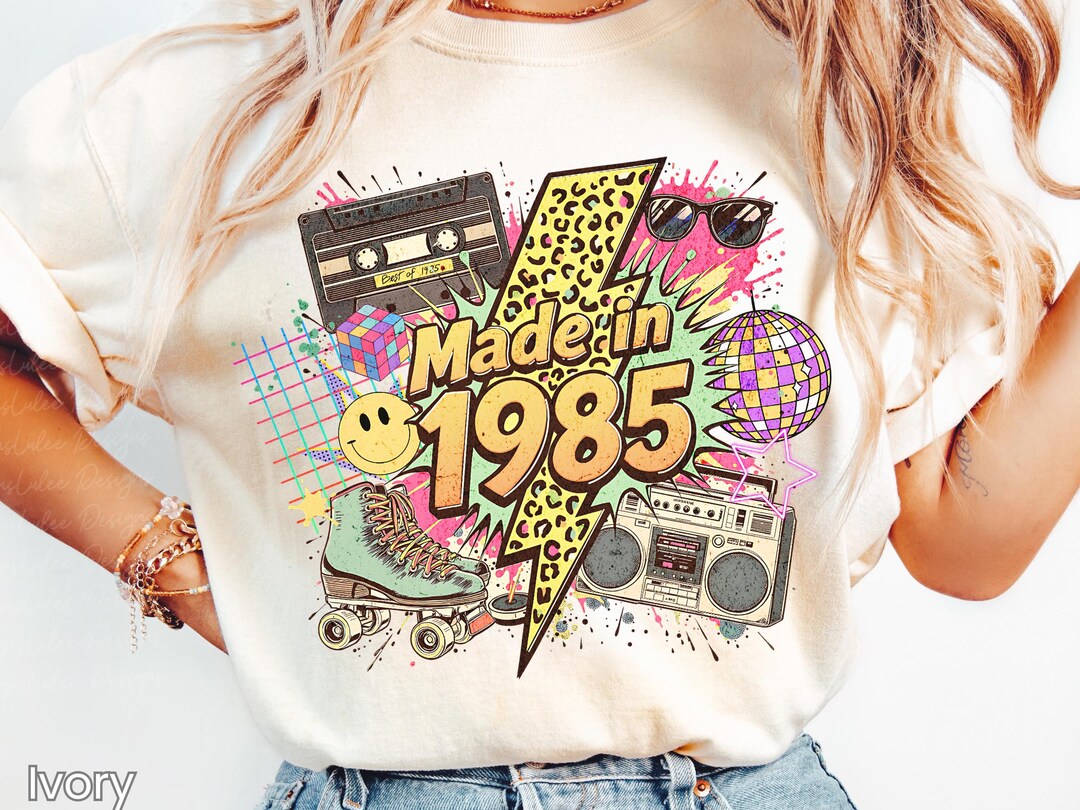 1985 Shirt, 1985 Sweatshirt, Vintage Tee Birthday Gift, 40th Birthday ...