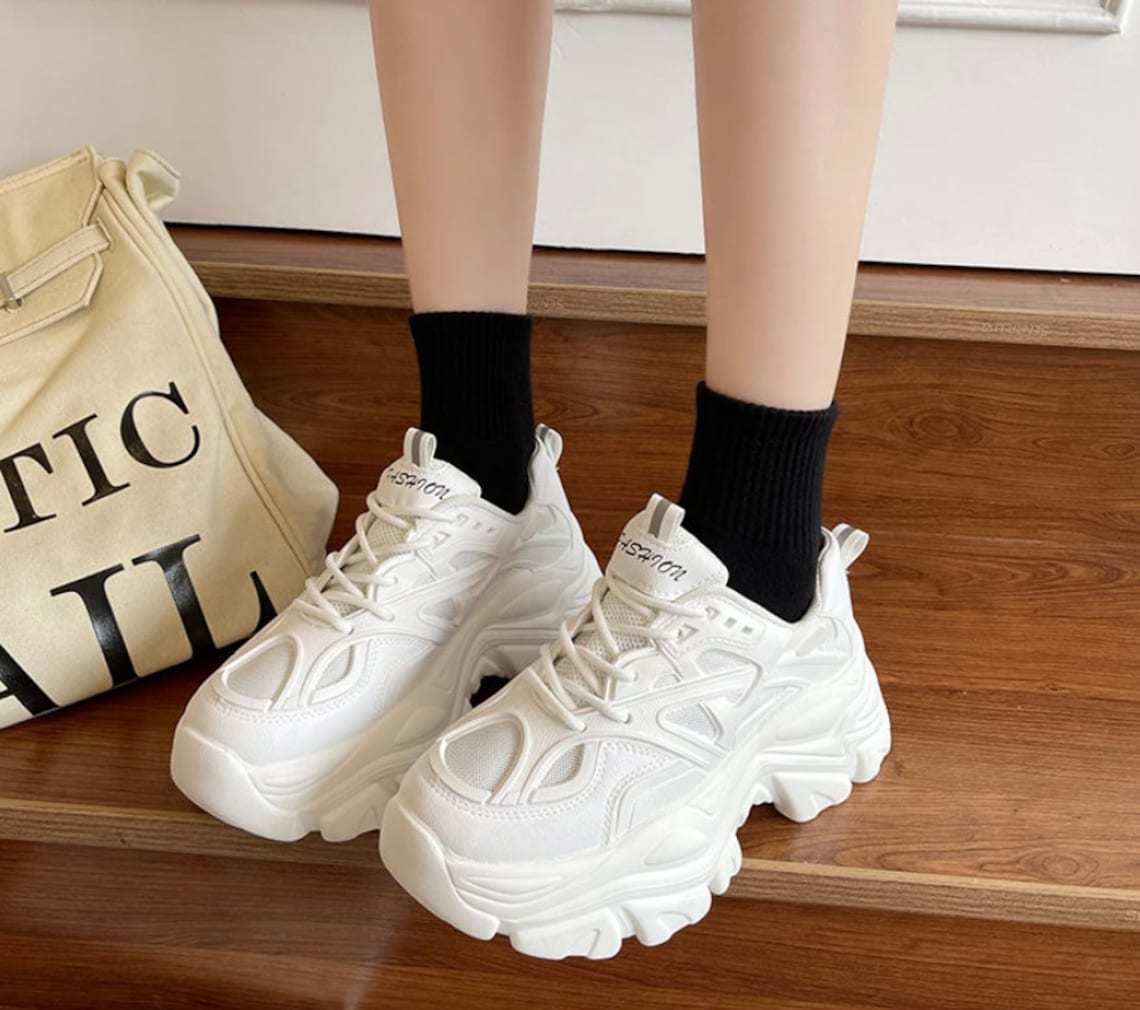 Chunky Sneakers Women Platform Shoes Etsy chunky-sneakers-women-platform-shoes-etsy