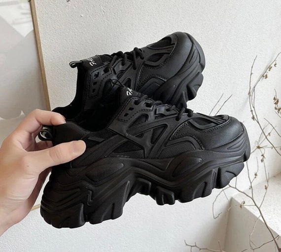 Chunky Sneakers Women Platform Shoes Etsy Singapore
