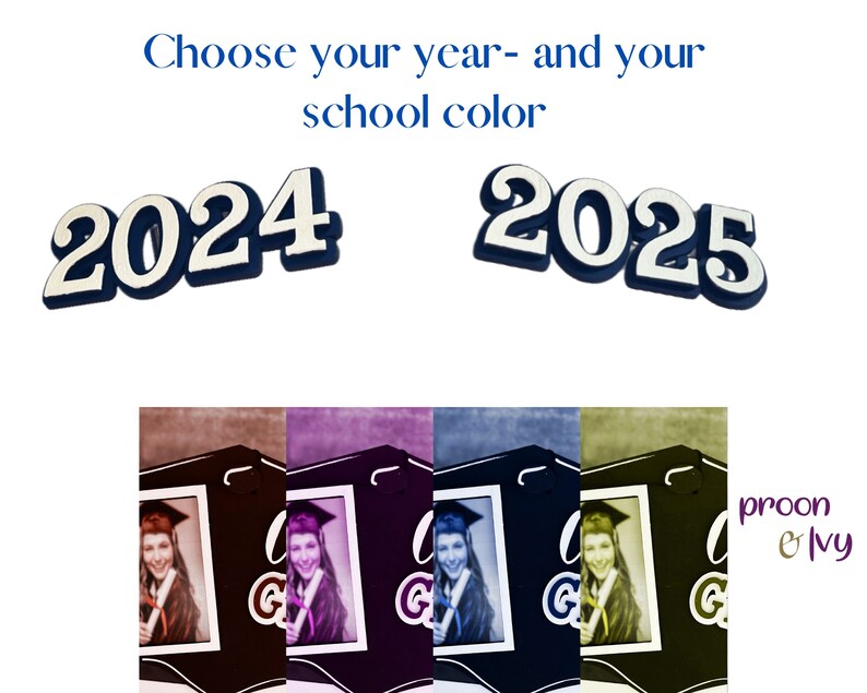 Graduation Picture Frame Tassel Holder Graduation 2023 Etsy