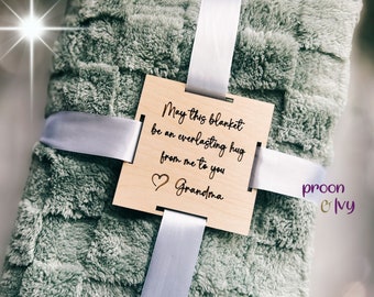 Prayer Tags, Blanket Tags Personalized, Wooden Tags Engraved