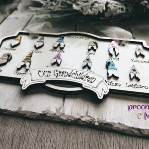 Gnome Family, Custom Gnome, Personalized Family Ornaments, Family With ...