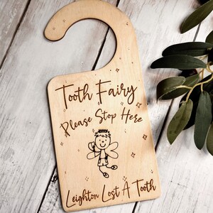 Kids tooth Fairy, Boy Tooth Fairy, Girl Tooth Fairy, Lost Tooth, Tooth Fairy Keepsake, Tooth Fairy Door Hanger Boy Fairy