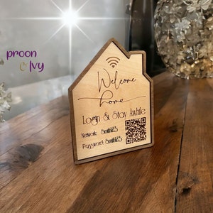 QR Code Sign, Scan Code, WiFi Sign